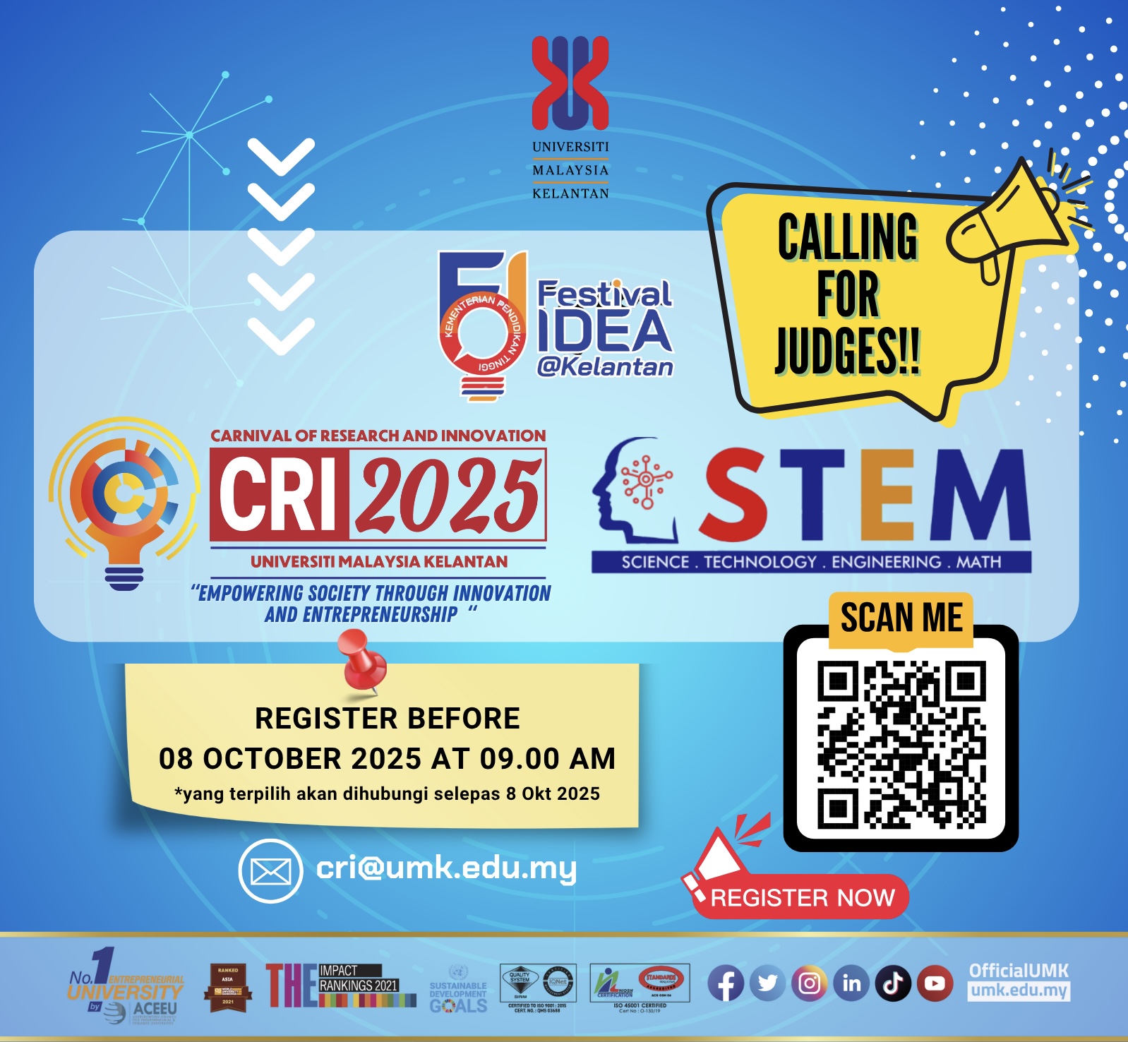 Carnival of Research and Innovation (CRI) & STEM 2025